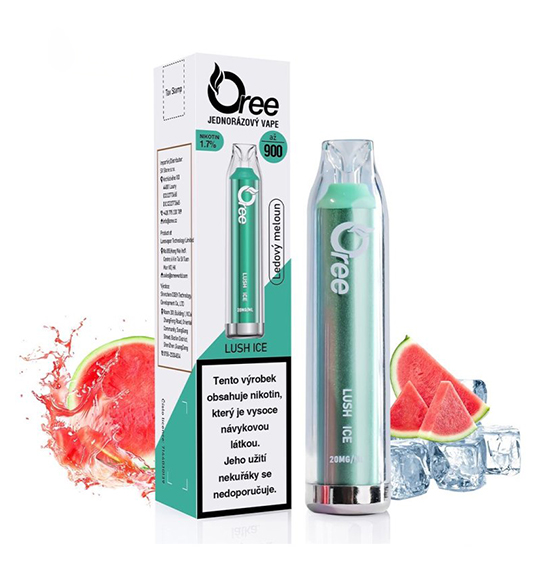 OREE – jednorázová e-cigareta / ilustrační produkt